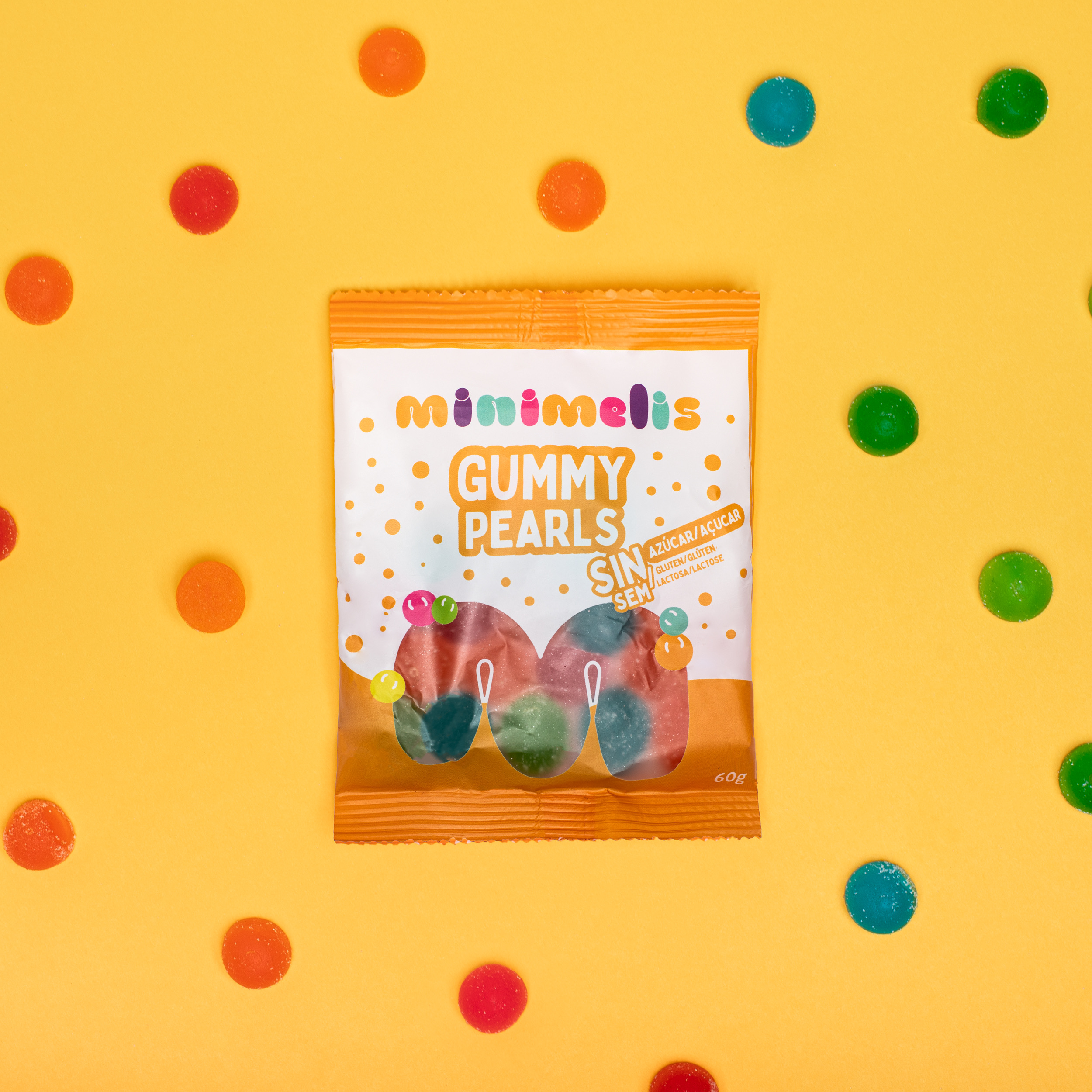 Caja Perlas Multicolor Rebozadas – 16 Bolsitas de 60 g