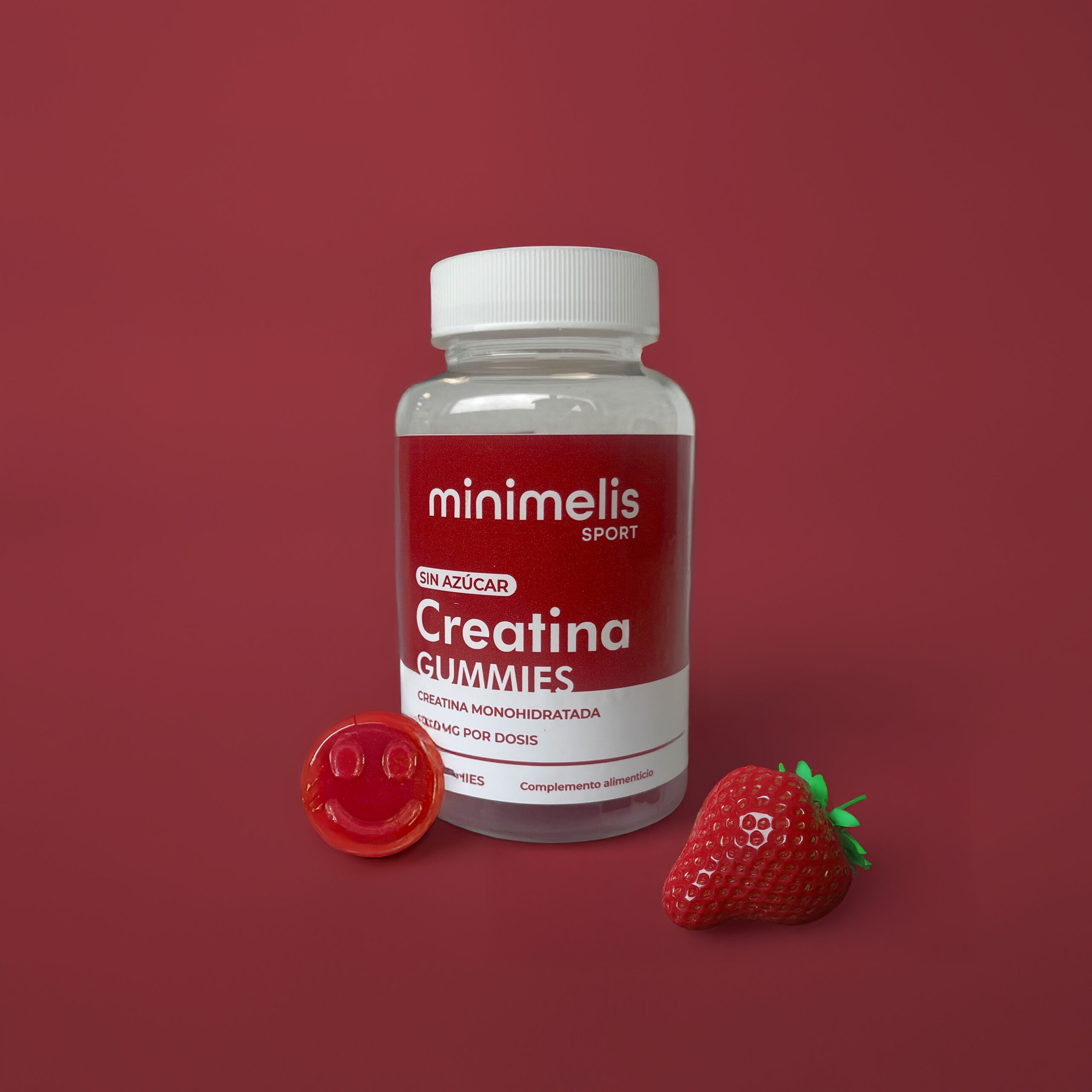 Gominolas de Creatina - Sabor Fresa 🔥